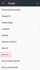 Google -> Security